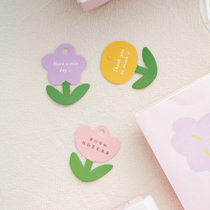 Han Style Creative Flowers Pendant Pendant Baking Macaron Cake Gift Box Green Group Packaging Box Subdecoration Diy