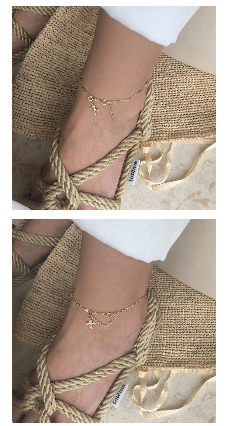 TWOR thiết kế độc quyền thủ công Mỹ nhập khẩu vòng đeo tay ngọc trai 14k mạ vàng có thể tháo rời lắc chân nữ vàng đẹp