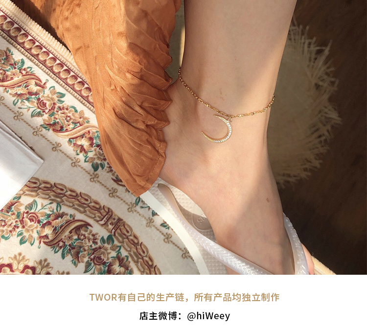 Bracelet de cheville TWOR - Ref 3103584 Image 6