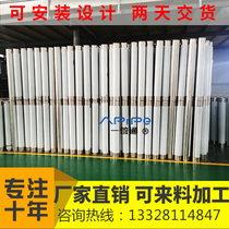 Stainless steel welded pipe Smoke seamless welded pipe Dust removal duct White iron ventilation pipe Galvanized duct