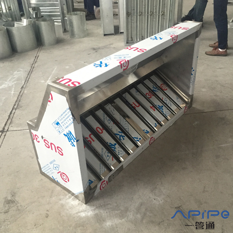 201 304 stainless steel smoking hood, fume hood, dust hood, fume hood, smoking and dust collection engineering gas hood