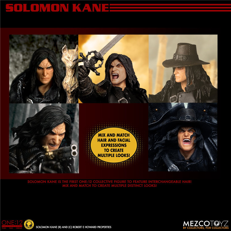 Mezco One:12 Collective Solomon Kane In Stock | eBay