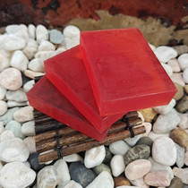 (Three pieces)Red alcohol oil soap beauty skin care handmade soap in addition to mites oil control cleansing soap