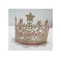 Prince Princess Crown Headdress Childrens Crown Hair Accessory Birthday Headdress Fairy Stage Performance Cosplay