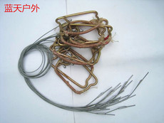 Карабины 全新正品 伞兵手动开伞拉环/开伞绳/钢丝绳/吊环/拉绳 New authentic