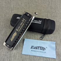 easttop Oriental Ding Dreamer Twelve 12 Hole 48 Sonic Harmonica Beginner Performance C Tone