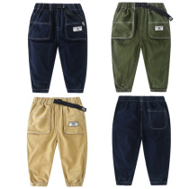 Boy casual pants spring autumn 2022 new Korean version kid boomer baby loose long pants children pants