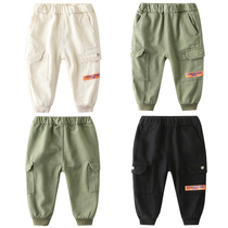 Boys clothing pants 2022 new tidal surges Korean version baby spring clothing foreign air children casual long pants children pants