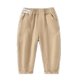 Осенние детские хлопковые штаны для мальчиков для отдыха, подходит для подростков