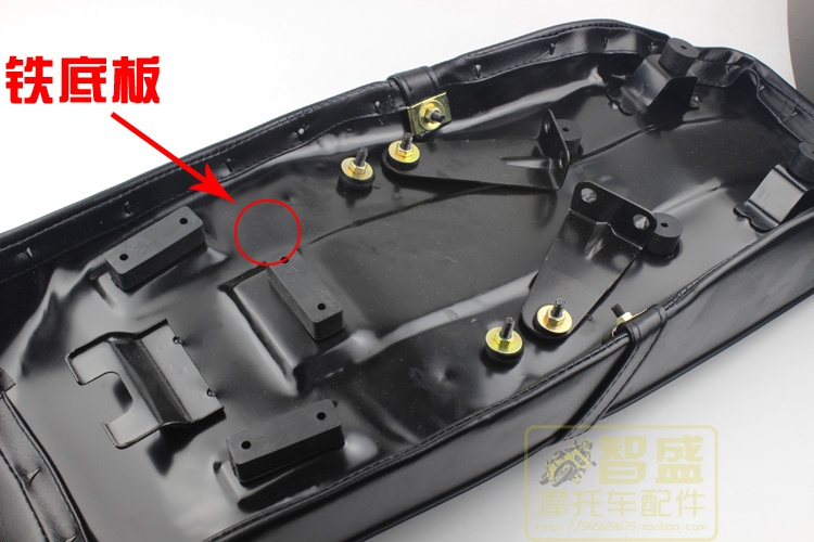 WY125-A / B / C cũ ghế đệm túi lắp ráp đệm ghế xe máy yên dài xe cub 50
