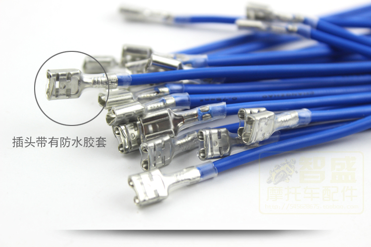 Xe ô tô và xe máy điện loa thiết bị đầu cuối khối loa kết nối cáp cắm nữ với vỏ cách điện 24 sợi lõi loa gắn xe máy