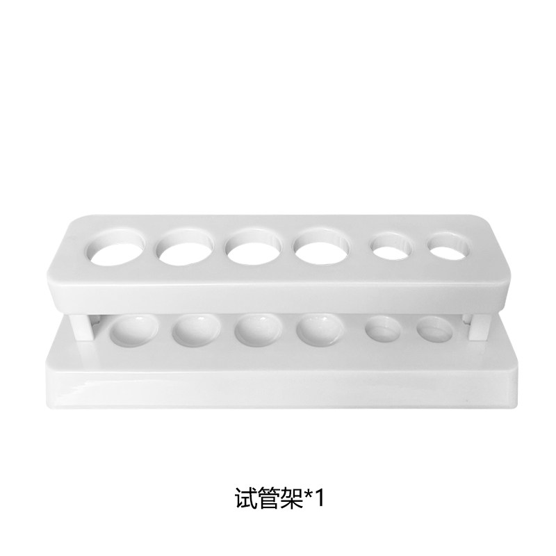 塑料试管架双排 6孔 化学实验器材