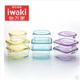 Nhật Bản iwaki Yi Wanjia hộp thủy tinh chịu nhiệt hộp ăn trưa hộp lạnh lò vi sóng bát vuông lò nướng có nắp - Hộp cơm điện sưởi ấm hộp đựng cơm lock&lock Hộp cơm điện sưởi ấm