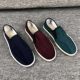 Taizhou Xishan cloth shoes, old Beijing, middle-aged and young men's daily casual soft-soled breathable non-slip slip-on splicing shoes