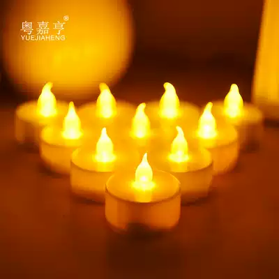 LED electronic candle light romantic tea wax lamp birthday confession candle courtship proposal creative night light