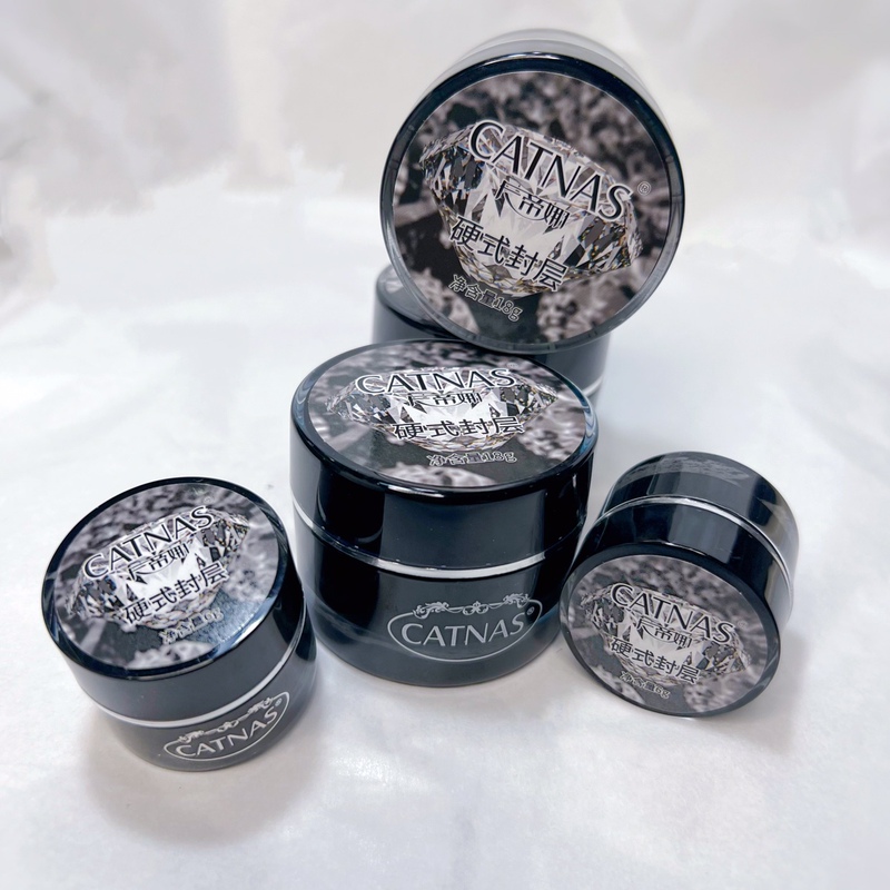 Catnas 3D No-Wash Hard Seal Nail Art Diamond Decoration Edged Stereo Water Ripple Shop Owner Highly Recommended