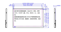 7 inch LCD LVDS screen High brightness screen AT070TN94 AT070MP NL8048BC LQ070Y3