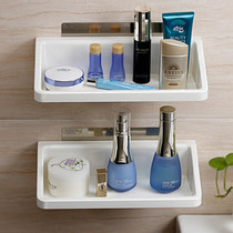 Shuangqing nail-free label sticker wall bathroom shelf skin care makeup bottle cup holder kitchen seasoning bottle storage rack