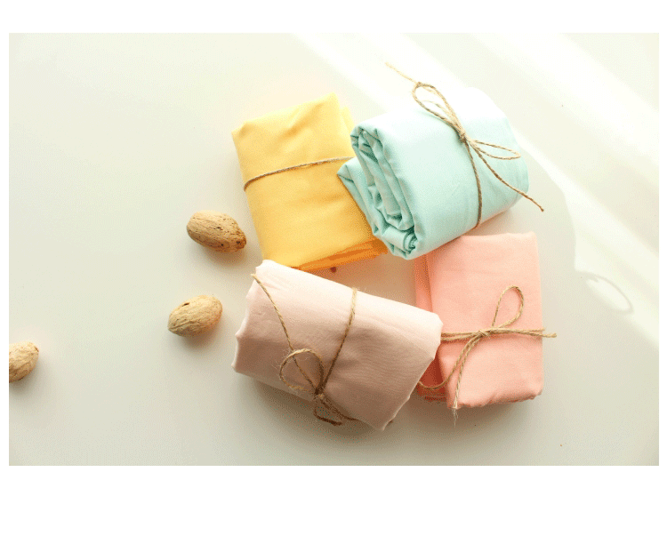 Gối 48 74cm cotton Màu sắc tinh khiết gối da gối Gối bông đơn giản Gối da gối - Gối trường hợp gối cao su