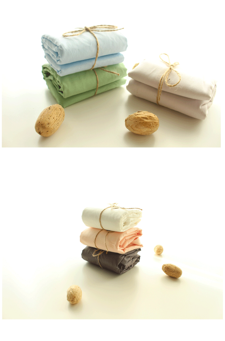 Gối 48 74cm cotton Màu sắc tinh khiết gối da gối Gối bông đơn giản Gối da gối - Gối trường hợp gối cao su