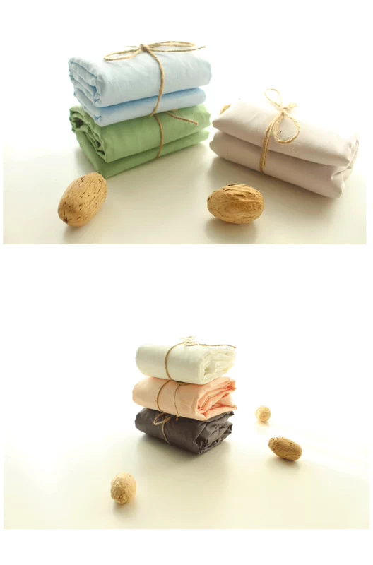 Gối 48 74cm cotton Màu sắc tinh khiết gối da gối Gối bông đơn giản Gối da gối - Gối trường hợp gối ngủ