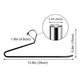 Amazon original single goose-shaped non-slip trouser rack 2-word z trouser hanger storage trouser rack trouser clip seamless household multi-functional clothes hanger