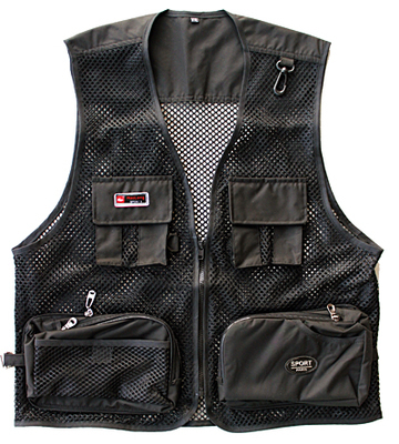 Limited Edition, Free Shipping, Great Value Photography Vest, Fishing Vest for Men, Spring, Autumn, Summer Mesh Vest, Outdoor Workwear with Multiple Pockets