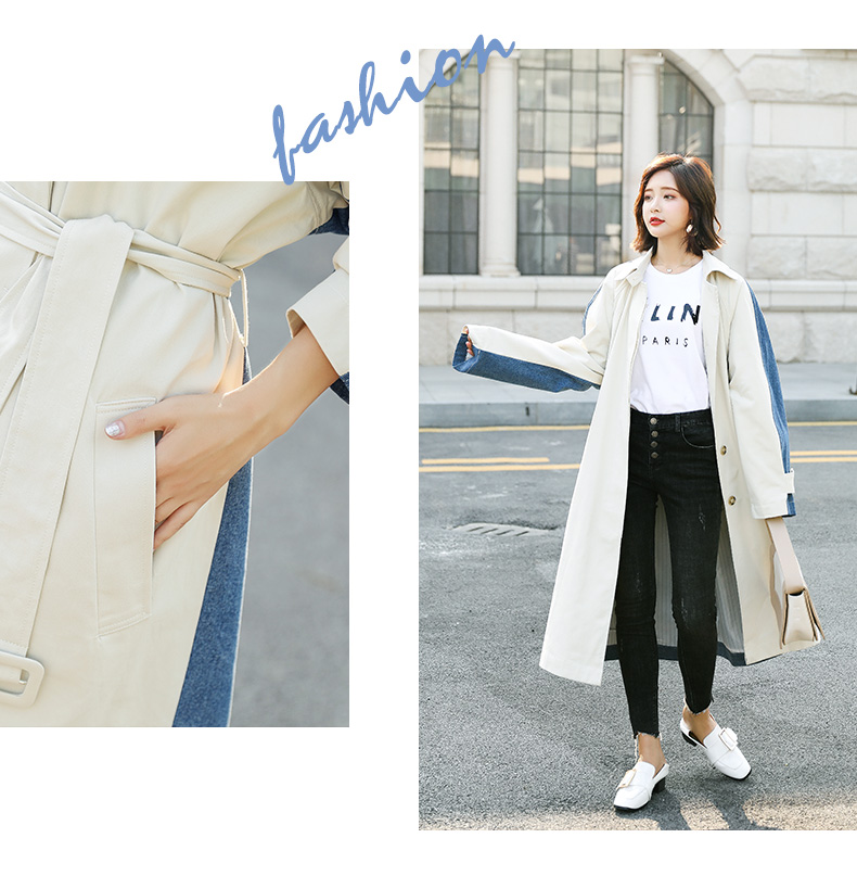 Trench pour femme      en Coton - Ref 3226171 Image 18