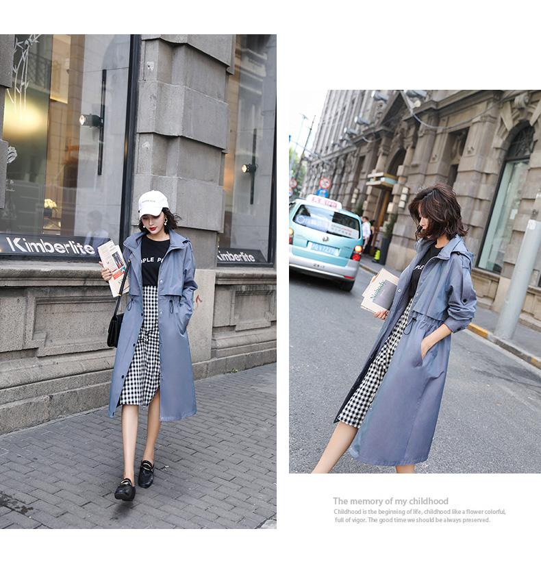 Trench pour femme      en Coton - Ref 3227751 Image 18