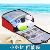 Комплект для путешествий, сумка через плечо, мужская косметичка, водонепроницаемая сумка-органайзер