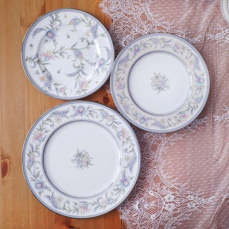 Spot Noritake Jardin Fleuri Secret Garden bone china plate plate plate plate plate plate plate plate 21 27cm