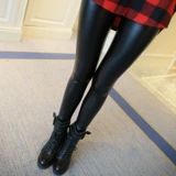 Черные цветные штаны, карандаш, осенние леггинсы, высокая талия, в обтяжку, большой размер