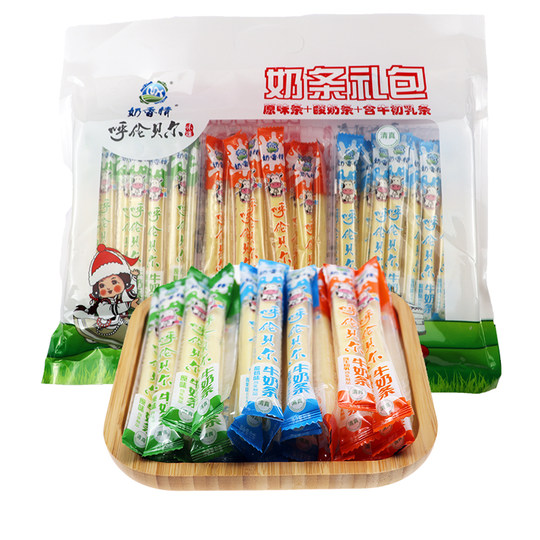 Milk-Flavored Inner Mongolia Hulunbuir Specialty Mixed-Flavor Milk Crisps Cheese Milk Sticks Dairy Products 500g