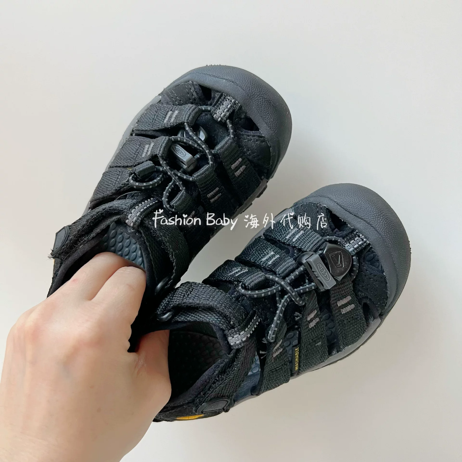 Детские японские импортируемые быстросохнущие нескользящие сандалии KEEN, семейный стиль