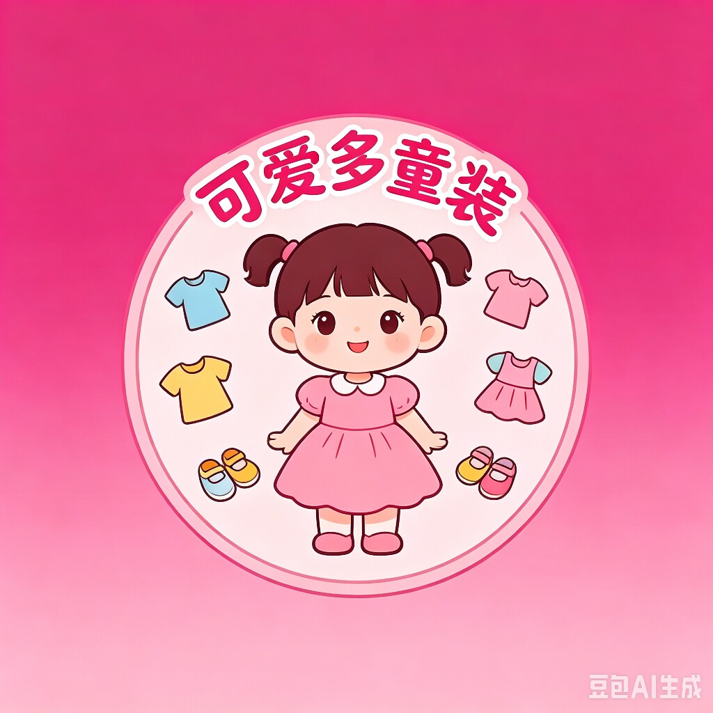 可爱多童装甄选阁的LOGO
