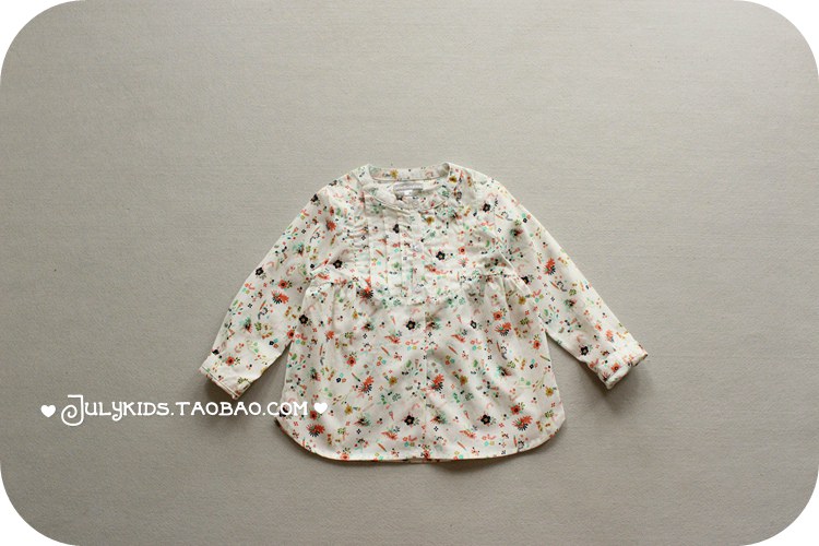 Chemise fille à manche longue - Ref 2084447 Image 8