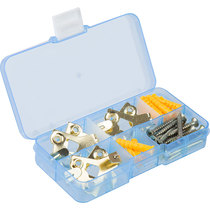 European version of metal incognito nail hanging painting wall nail hook Photo wall wedding photo hook Invisible nail photo frame hook strong