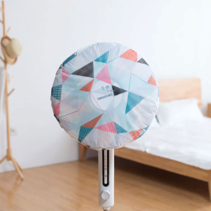Floor fan dust cover, electric fan cover, fan cover, universal Scandinavian small fresh household round fan cover, waterproof