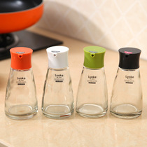 4-color optional oil-controlled glass oil bottle Leak-proof salad oil pot thickened quantitative vinegar bottle Soy sauce bottle Heat-resistant