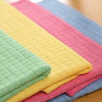 Wood fiber cleaning cloth Absorbent non-hairless rag Car cloth dish cloth Glass non-stick oil washing pot cleaning towel