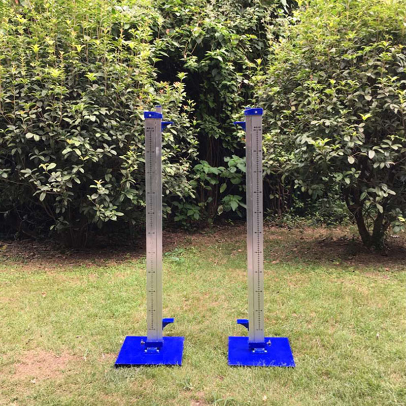 High jump frame Simple T-shaped T-shaped high jump column aluminum alloy retractable high jump frame lifting 2 meters