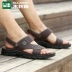 Mulinsen 2018 hè mới dép nam và dép sandal nam phiên bản Hàn Quốc của xu hướng hoang dã của lớp giày da nam đầu tiên
