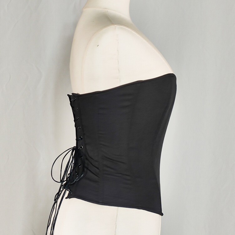Черный корсет, ремень, корректирующее белье, свадебное платье, европейский стиль            