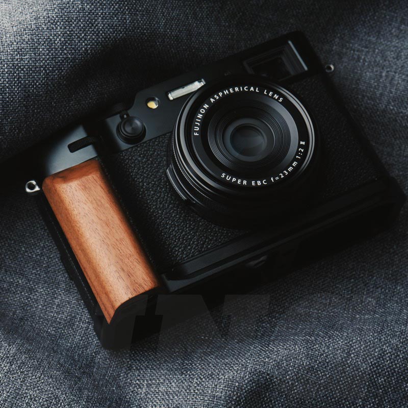 【キング】オリジナル富士X-100VIカメラハンドルスクエアハンドルレトロデザインx100 6世代専用