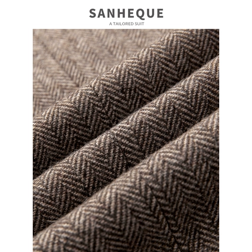 Мужской шерстяной классический костюм, ретро пиджак классического кроя, платье, в корейском стиле, делается под заказ