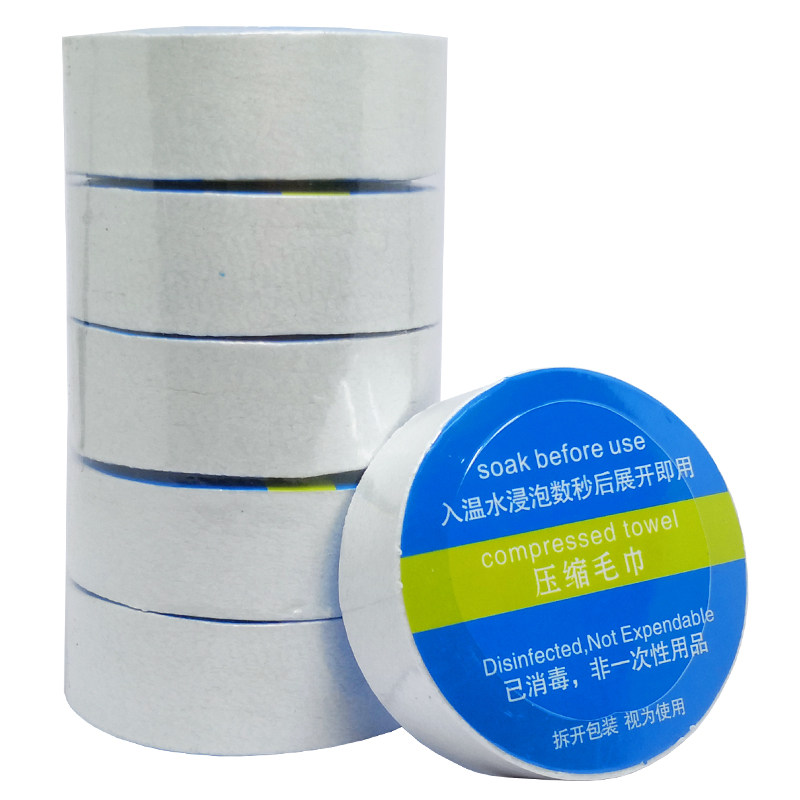 Outdoor Portable Thickened Cotton Compressed Towel 30*60cm Travel Emergency Cleaning Supplies
