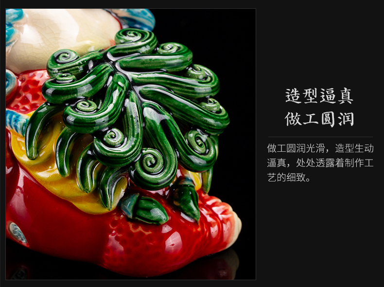 Furnishing articles pet boutique spittor tea to keep play move of jingdezhen ceramic checking tea zen small place kirin