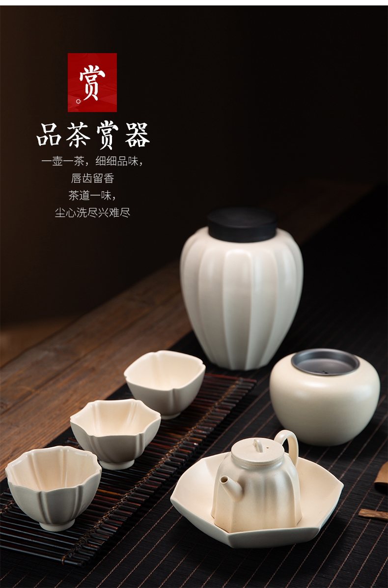 Jingdezhen all hand the ball hole clay POTS ceramic white clay, small single pot of kung fu personal home make tea with the teapot