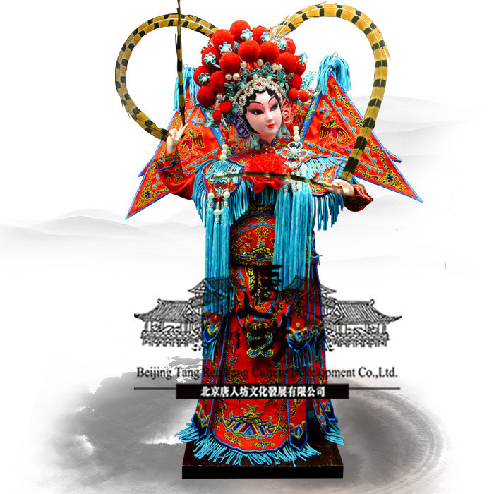 唐人坊絹人唐娃娃中國四大美女西施楊貴妃貂蟬王昭君非遺手工擺件-淘寶