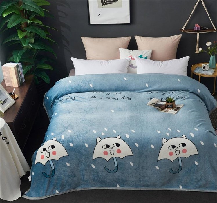 Mùa đông dày san hô tấm lông cừu đơn mảnh cộng với nhung flannel chăn đơn ký túc xá sinh viên tấm sang trọng - Khăn trải giường ga phủ giường